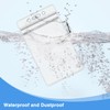 10 Pack Badge Holder Sealable Waterproof Clear Vertical Holder Fit