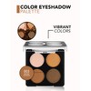 Flormar Colour Eyeshadow Palette Fine Texture & Mat/Shimmer 4 Eyeshadow