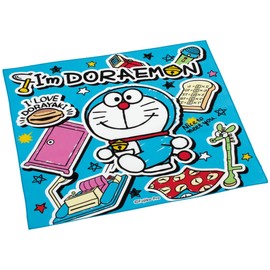 Skater KB4-A Lunch Cloth Doraemon Sticker, 16.9 x 16.9 inches (43 x 43 cm), Made in Japan