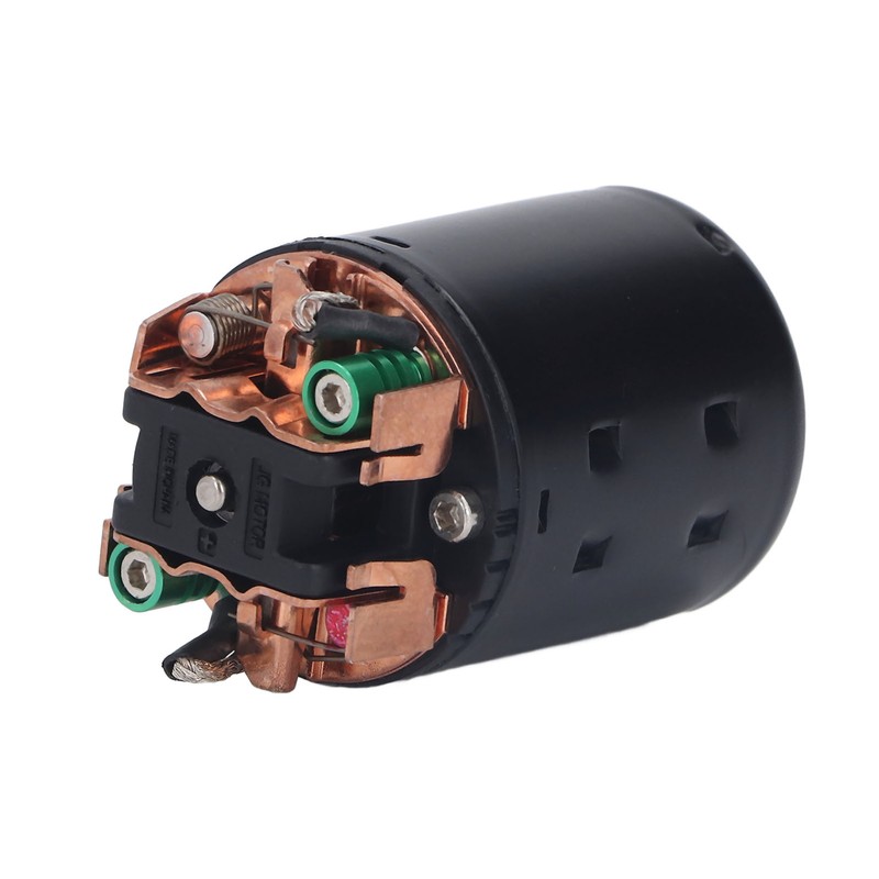 DC Brushed Motor High Torsion Black Shell Carbon Brush Convenient