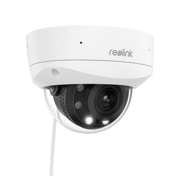 REOLINK RLC-843A - 4K PoE Security Camera with Spotlights, 5X Optical Zoom, Outdoor Camera with Color Night Vision, Two-Way Talk, Human/Vehicle/Animal Detection, IK10 Vandalproof, No PT Supported