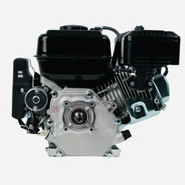 GoPowerSports 212cc Electric Start Engine, 7 HP 3/4" Horizontal Shaft Gasoline Engine for Go-Karts and Minibikes