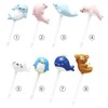 Torune P-3545 Dolphin and Sea Friends Picks, 8 Pieces
