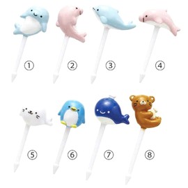 Torune P-3545 Dolphin and Sea Friends Picks, 8 Pieces