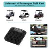 10L0L Golf Cart 4 Passenger Reticulum Bag for Yamaha EZGO