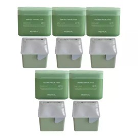 Mediheal 메디힐 티트리 트러블 패드 100매 + 100매(리필) 5개 / 써클 Mediheal Tea Tree Trouble Pad 100ea + 100ea(Refill) 5pcs / Circle
