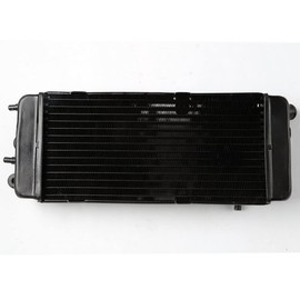 TCMT Black Radiator Cooler Cooling Fit For Honda Shadow VT600 VT600C 1988-1997 VLX 600 VT600CD Deluxe 1993-1998 STEED VLX NV400 1988-1998 NV600 1988-1996 19010-MR1-003/19010-MR1-013