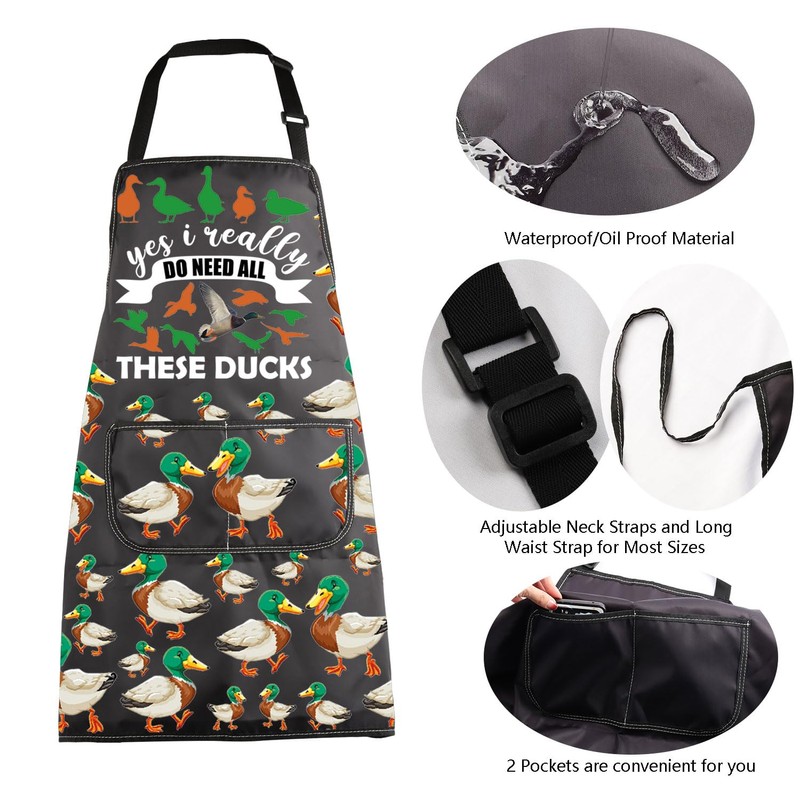 BNQL Duck Apron for Duck Lovers & Hunters - Mom
