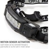 Steelman Pro Slim Profile Rechargeable LED Motion Activated Headlamp, 250-Lumen,