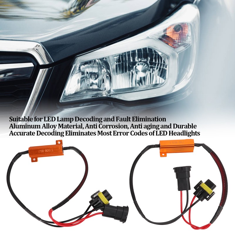 2PCS LED Light Resistor All in One Design Fine Workmanship