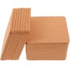 WINOMO Coasters Set of 20 Square Cork Coasters Absorbent Cup