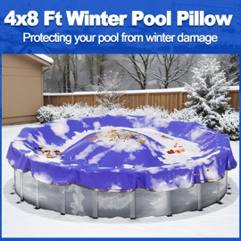 Winter Pool Pillow for Above-Ground Pools - INCIKITI Pool Pillows for Closing Winter Pool Closing Winterizing Kit for Above Ground Pool, 0.4 mm Air Pillow for Above Ground Pool Pillow for Winterizing