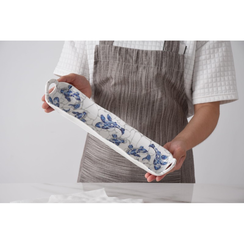 Pampa Bay Cracker Tray, Koi, Kitchen, Gift, Small