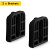 derimkcoa Retractable Baby Gate Replacement Parts, Original Hardware Set (Including