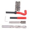 15Pcs/Set Thread Repair Kit Insert Compatible Hand Tool for Auto
