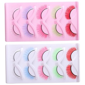 MERRYHAPY False Lashes Individual Natural Look False Eyelashes for Women Present Set