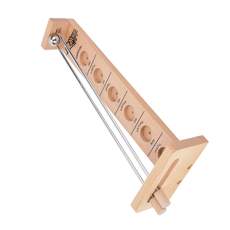 Wooden Children Adult Intelligent Puzzle Balance Desktop Ball Leisure Game