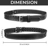 Rig Gears - Cinturón de herramientas de piel para hombres,