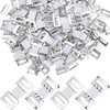 Namvo 50pcs Elastic Bandage Clips - Stretch Metal Compression Wrap