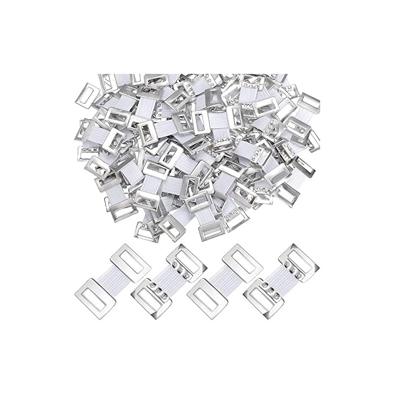 Namvo 50pcs Elastic Bandage Clips - Stretch Metal Compression Wrap