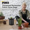 iPower 5 Gallon 10 Pack Grow Bags Nonwoven Fabric Pots
