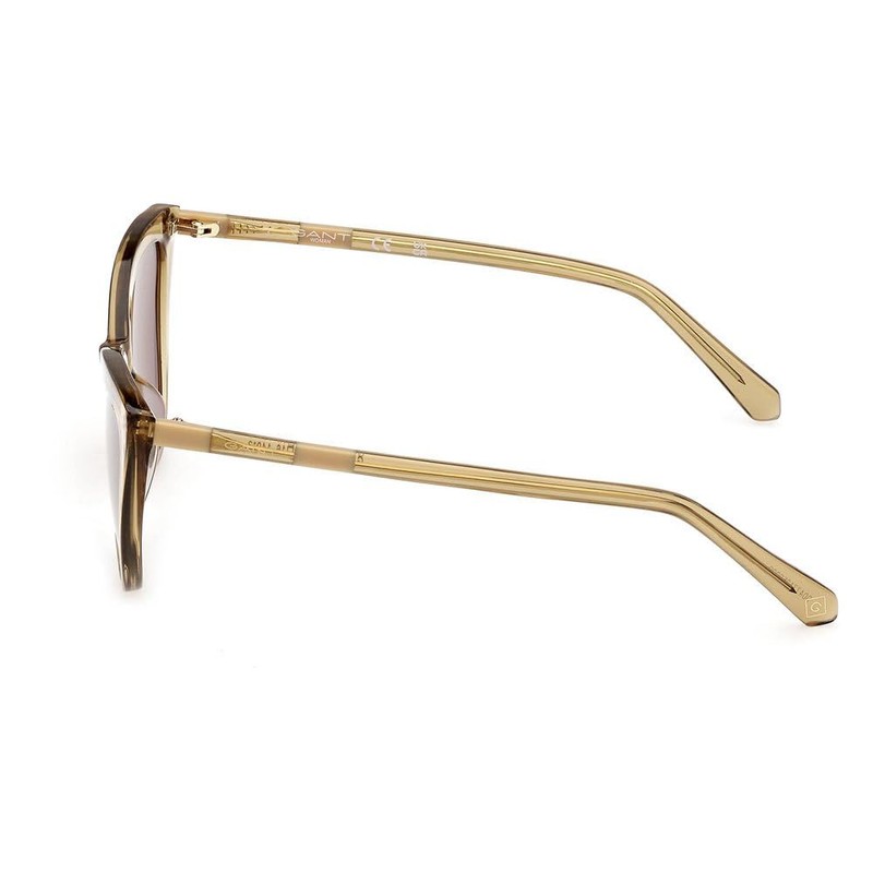 GANT Women's Sunglasses, Beige Shiny