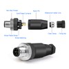 Eonvic - Conector de sensor industrial M12 de 5 pines