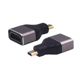 Kework 2 Pack HDMI 8K Extender, Micro HDMI 2.1 Version Male to HDMI 2.1 Version Female Extension Adapter Connector Converter Coupler, 8K@60Hz