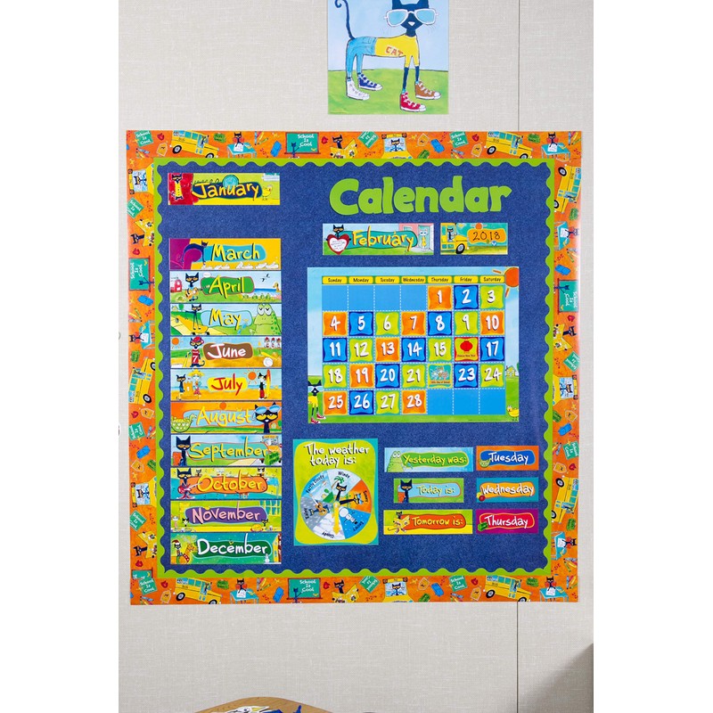 Edupress Pete The Cat Calendar Kit (EP62388)