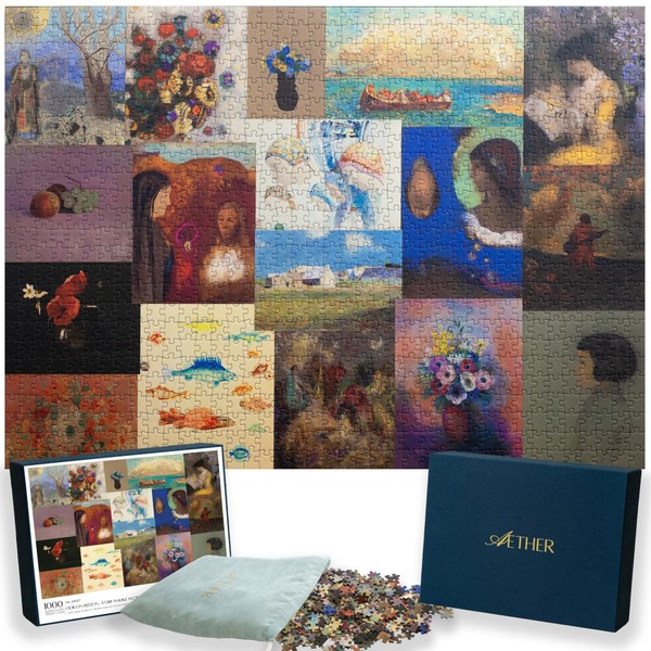 Aether Puzzles - Odilon Redon: A Dreamlike World Puzzle, Premium