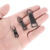 3pcs Black Zipper Pull Replacement, Zippers Slider Pull Tab Zipper