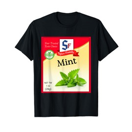 Mint Condiment Costume Holiday Spice Costumes T-Shirt