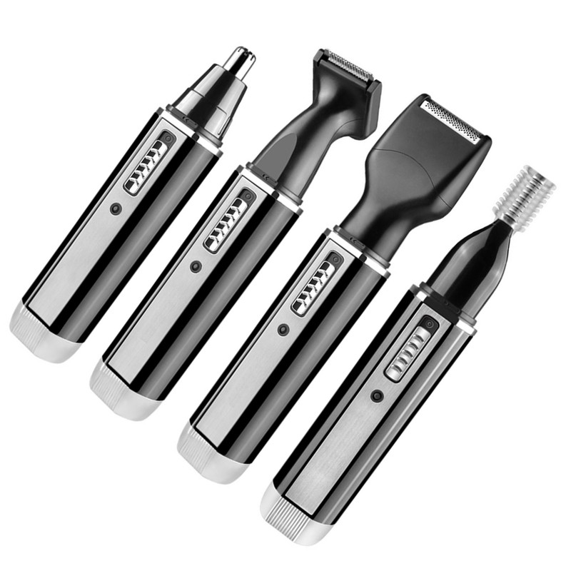 4 in 1 Electric Nose Hair Trimmer Multifunctional Rechargeable Nose