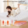 Caperia Heated Mattress Pad Quilted Multizone Electric Mattress pad Individual