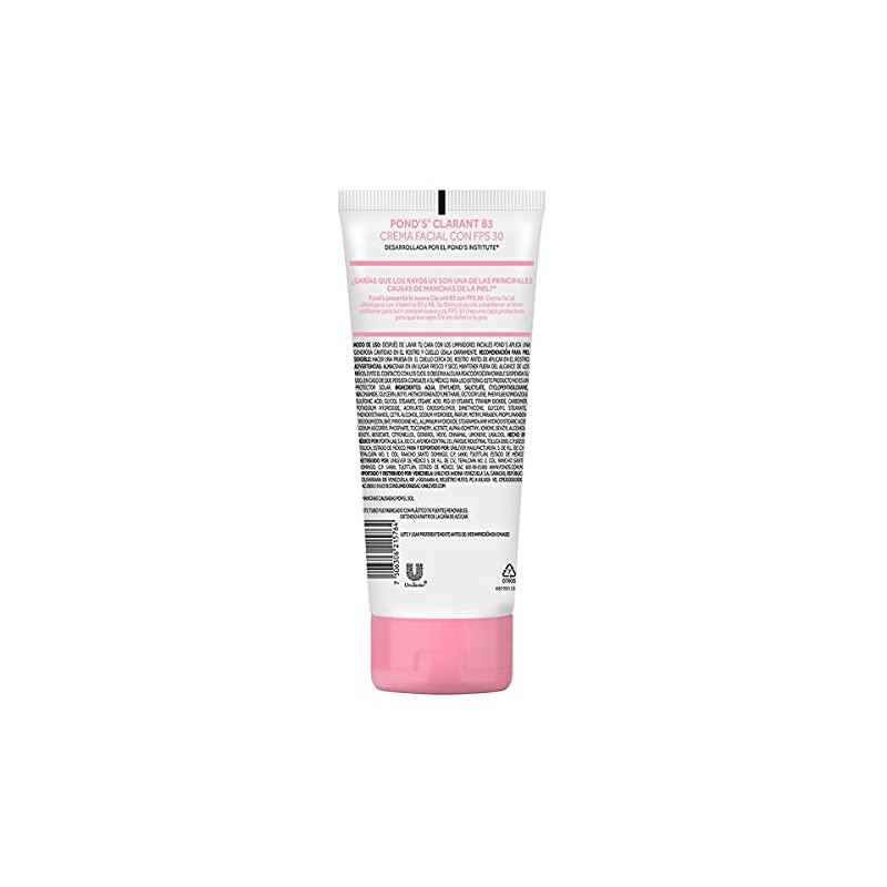 Pond's Crema Facial Clarant B3 con Factor de Protección Solar