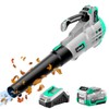 Litheli 20V Cordless Leaf Blower, 350 MPH and Variable Speeds