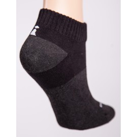 Incrediwear Calcetines activos de corte bajo, negro, grandes, 0.01 libras