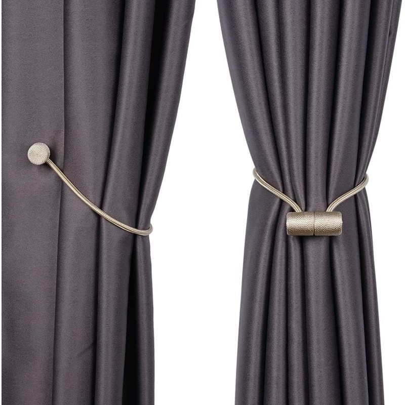 4Pcs Strong Magnetic Curtain Tiebacks Outdoor Elegant Decorative Tie Backs