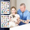 8 Sheets Vet Tech Week Pre–Cut Temporary Tattoos Veterinarians Day