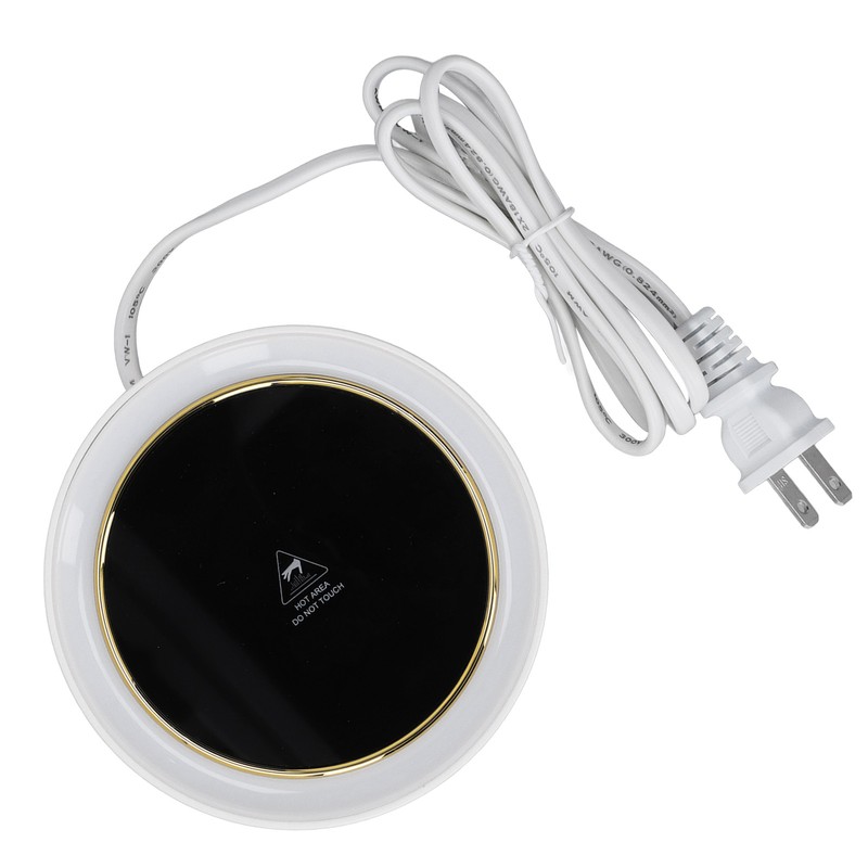 Electric Cup Warmer Constant Temperature 2 Modes LED Light Desk