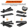 Heavy Duty Hidden Door Hinge, 570LBS Load Bearing Thickened Solid
