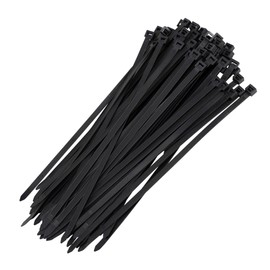 SBG 12" Heavy Duty Cable Ties, 100 Pack, Heavy Duty 120LB Tensile Strength, Black Zip Ties, Bundle Diameter up to 3", Withstands Extreme Conditions, from -40°F to +185°