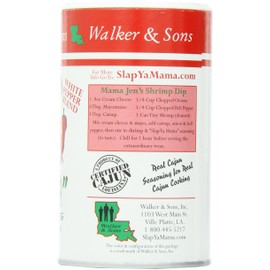 SLAP YA MAMA Cajun Seasoning, Hot, 8-Ounce (Pack of 4)