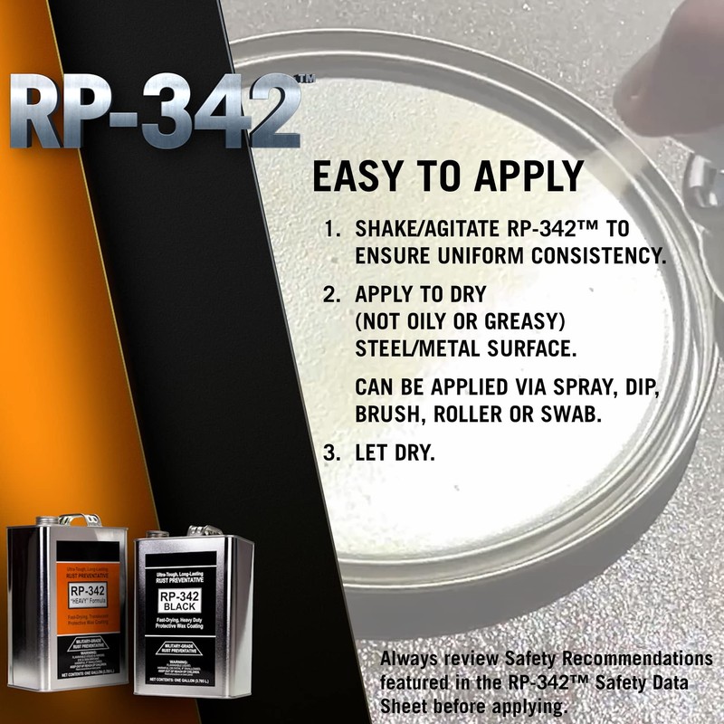 RP Military-Grade Rust Preventatives Cosmoline RP-342 Heavy Rust Preventative (Military-Grade)
