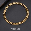 VEXXS Curb Bracelet for Men 6mm 03