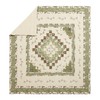 MODERN HEIRLOOM Olivia Embroidered 3-Piece Quilt Set - Lightweight Breathable