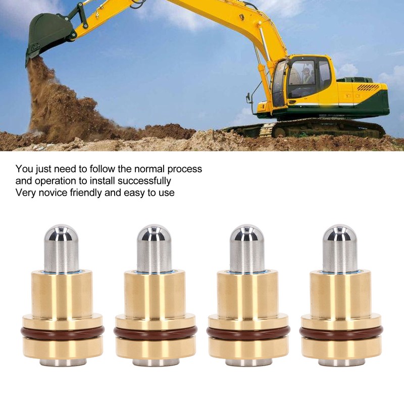 4Pcs Excavator Joystick Handle Burr Free Exquisite Professional Joystick Pusher
