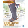 Doctor's Select Copper Plus Size Compression Socks Wide Calf -