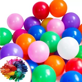 Misorel Globo Payaso N5 Multicolor Bolsa Con 100 Pzs