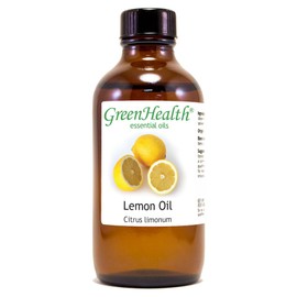 4 oz Lemon Essential Oil (100% Pure & Uncut) - GreenHealth